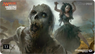 Magic Grand Prix 2016 Playmat: Louisville (Version 1) - Wailing Ghoul - Playmats Sealed