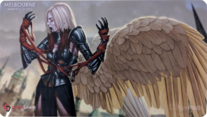 Magic Grand Prix 2016 Playmat: Melbourne (Version 3) - Bloodborne - rk post Commissioned Artwork - Playmats Sealed