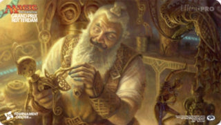 Magic Grand Prix 2016 Playmat: Rotterdam (Version 2) - Master Trinketeer - Playmats Sealed