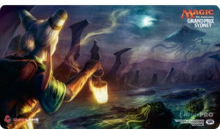 Magic Grand Prix 2016 Playmat: Sydney - Tamiyo watching Emrakul the Promised End - Playmats Sealed