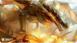 Magic Grand Prix 2017 Playmat: Amsterdam - Glorybringer - Playmats Sealed
