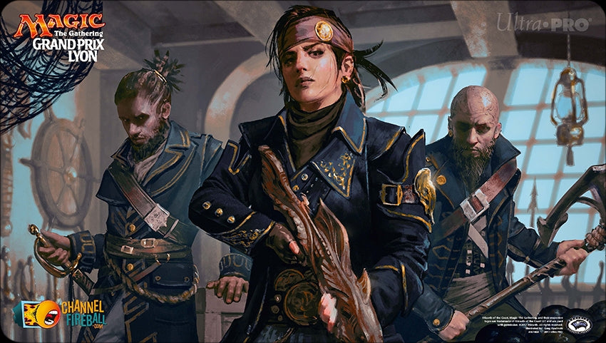 Magic Grand Prix 2017 Playmat: Lyon (Version 1) - Deadeye Plunderers - Playmats Sealed