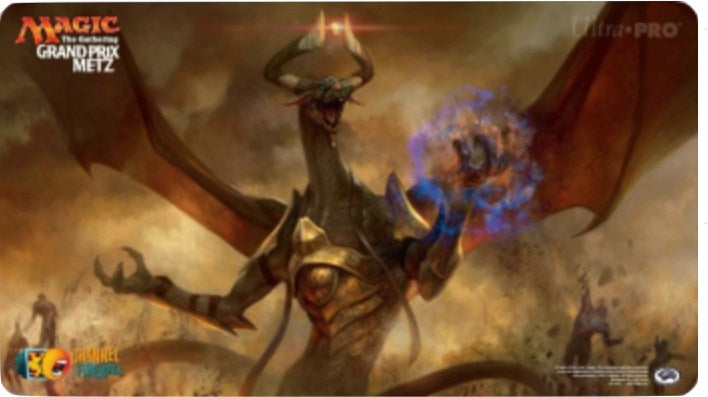 Magic Grand Prix 2017 Playmat: Metz - Damnation - Playmats Sealed
