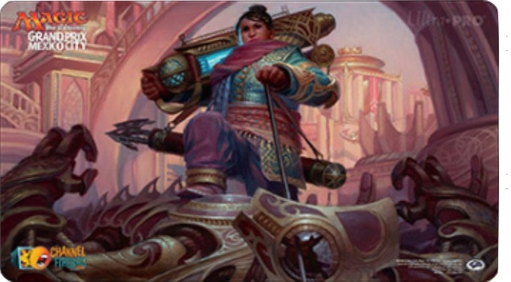 Magic Grand Prix 2017 Playmat: Mexico City (Version 1) - Deadeye Harpooner - Playmats Sealed