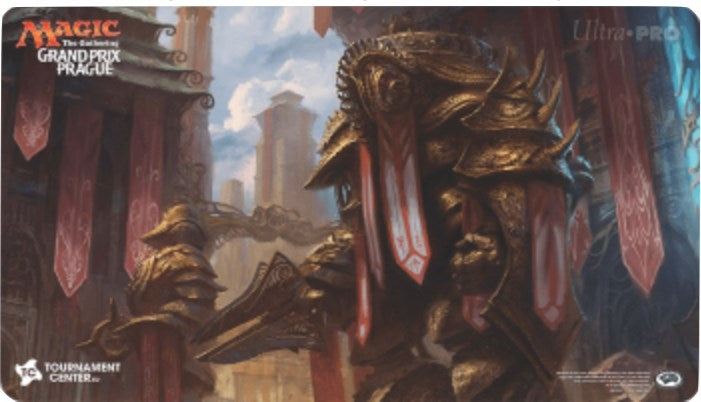 Magic Grand Prix 2017 Playmat: Prague - Mechanized Production - Playmats Sealed