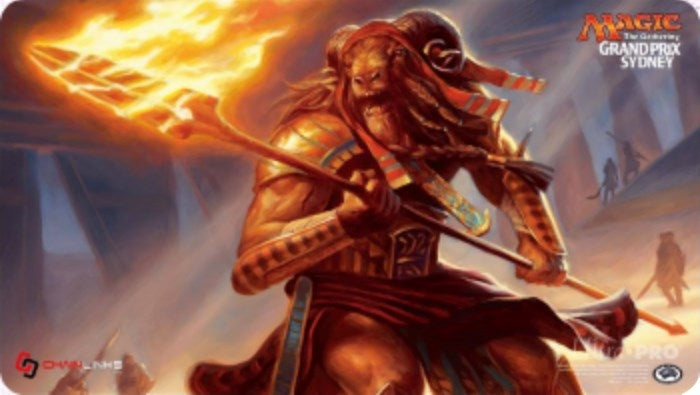 Magic Grand Prix 2017 Playmat: Sydney (Version 2) - Neheb the Worthy - Playmats Sealed