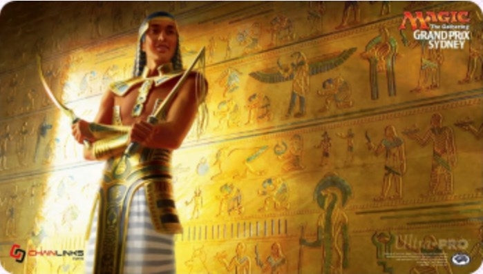 Magic Grand Prix 2017 Playmat: Sydney (Version 3) - Temmet Vizier of Naktamun - Playmats Sealed