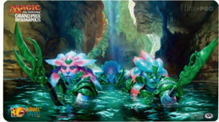 Magic Grand Prix 2018 Playmat: Indianapolis (Version 1) - Aquatic Incursion - Playmats Sealed