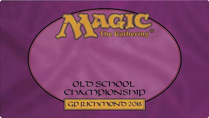 Magic Grand Prix 2018 Playmat: Richmond - Old School - Playmats Sealed