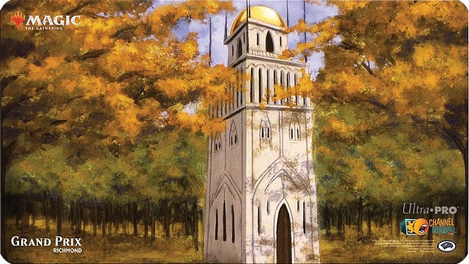 Magic Grand Prix 2018 Playmat: Richmond Mythic Package- Urza’s Tower - Playmats Sealed