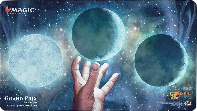 Magic Grand Prix 2018 Playmat: Richmond Pauper - Ponder - Playmats Sealed