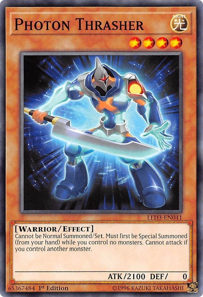 Photon Thrasher (3041) (LED3) - YuGiOh Single