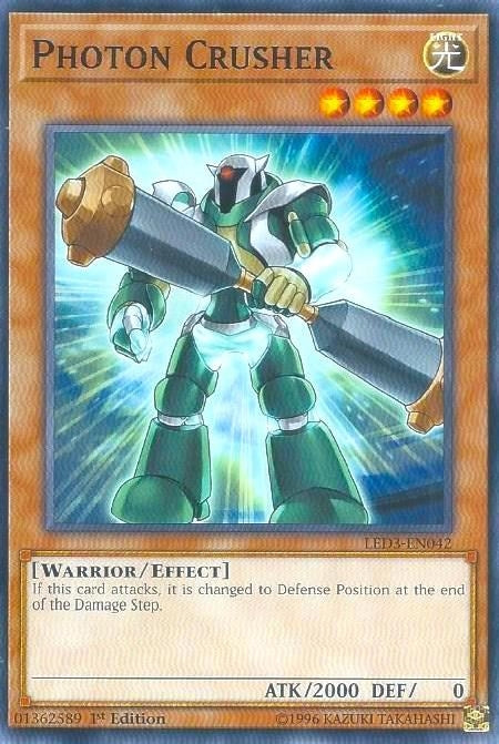 Photon Crusher (3042) (LED3) - YuGiOh Single