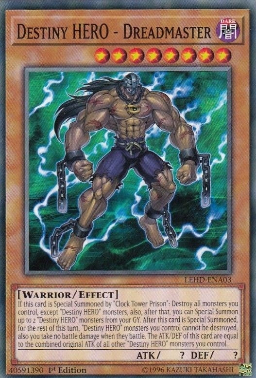 Destiny HERO - Dreadmaster (3) (LDK4) - YuGiOh Single