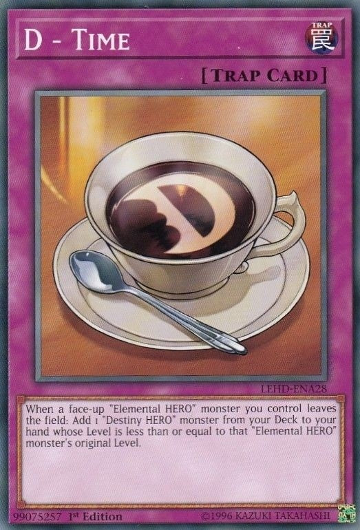 D - Time (28) (LDK4) - YuGiOh Single