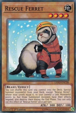 Rescue Ferret (8) (LDK4) - YuGiOh Single