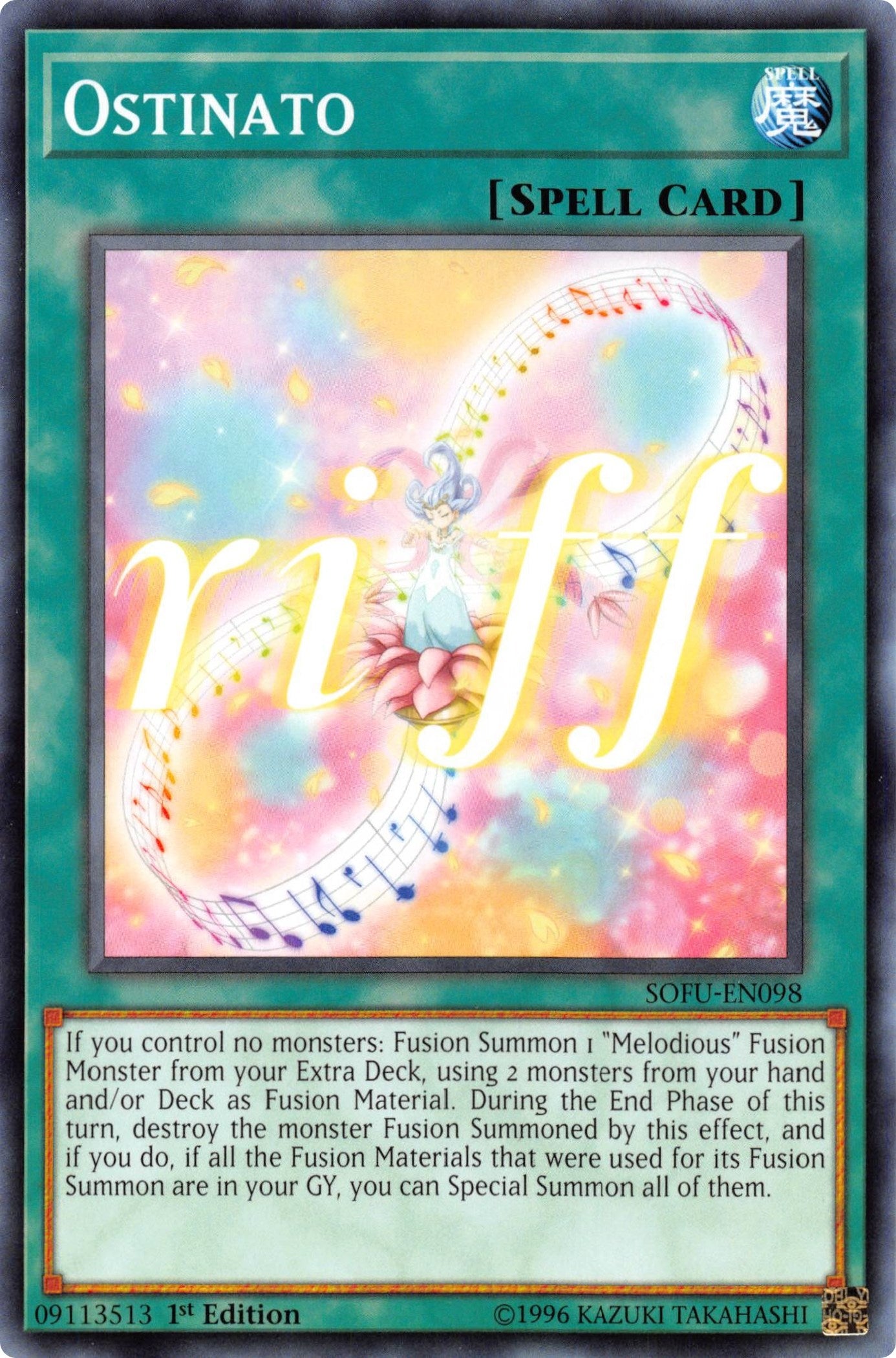Ostinato (98) (SOFU) - YuGiOh Single