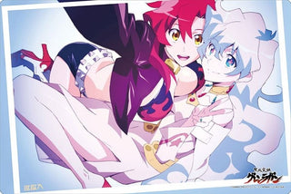Bushiroad Rubber Mat Collection Vol.207: Gurren Lagann - Yoko & Nia (207) - Playmats Sealed