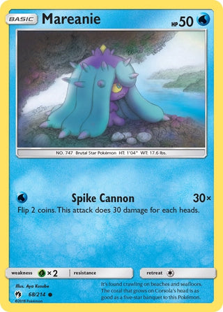 Image for Mareanie (68) (68/214) (SM - Lost Thunder) - Pokemon