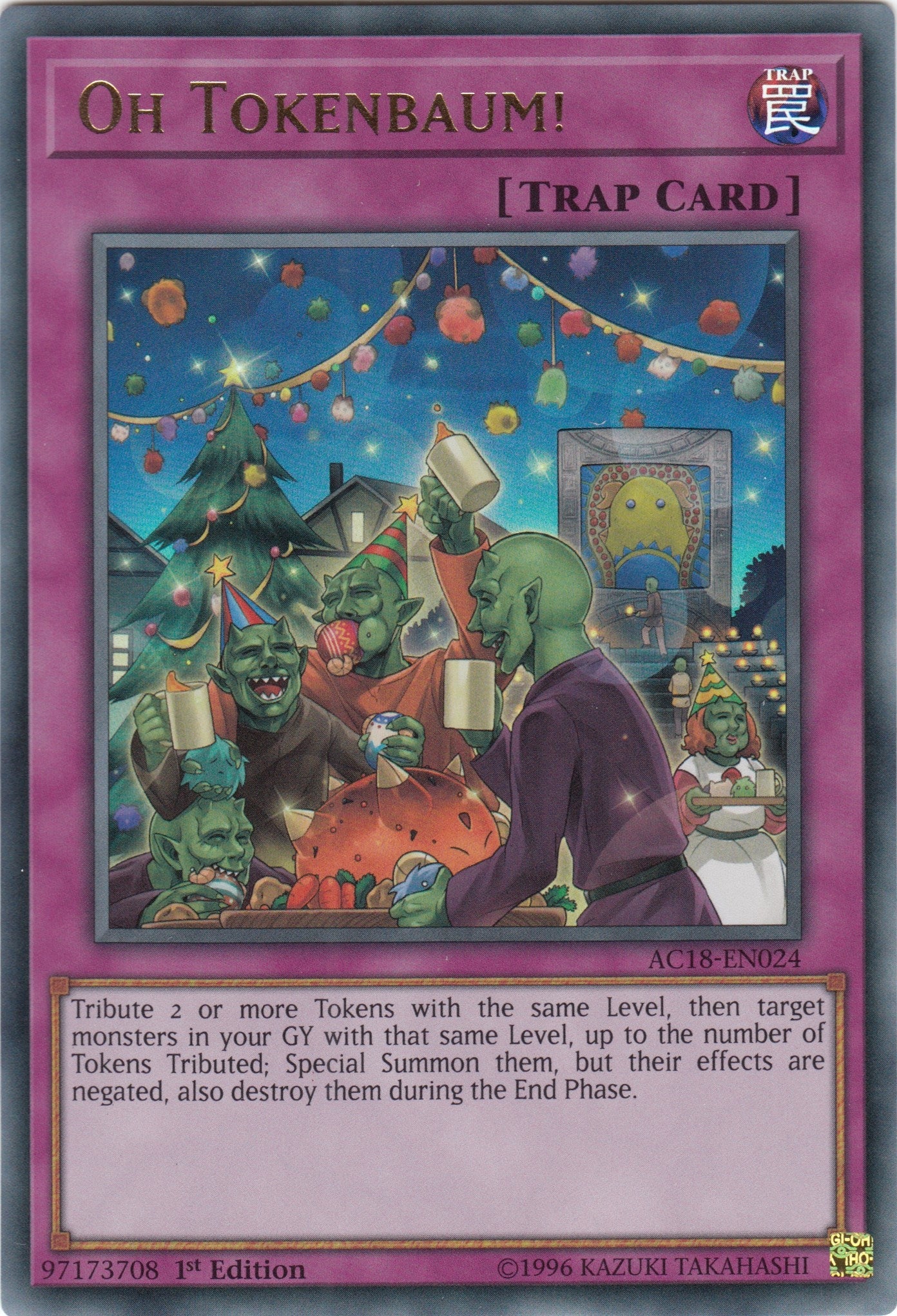Oh Tokenbaum! (18024) (AC18) - YuGiOh Single