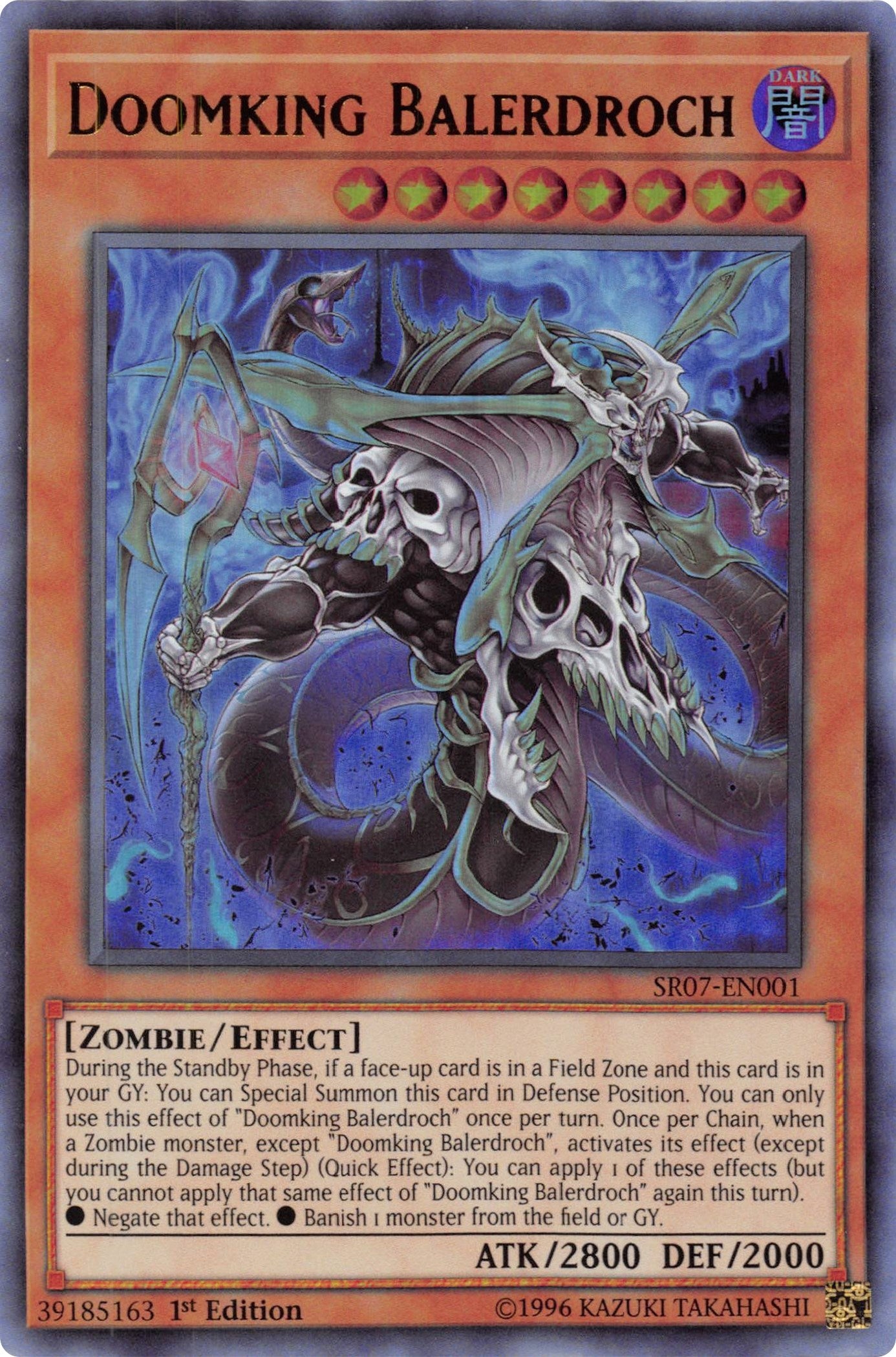Doomking Balerdroch (7001) (SR07) - YuGiOh Single