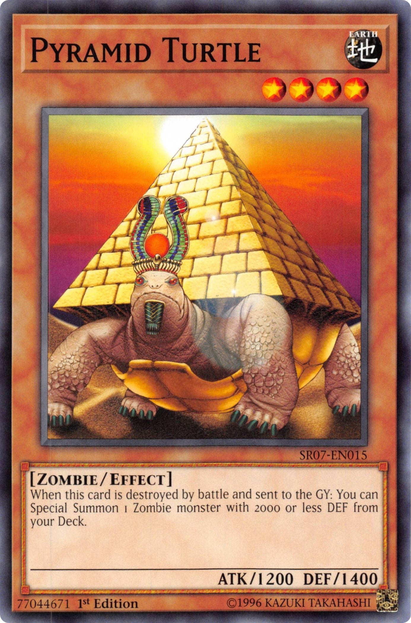 Pyramid Turtle (7015) (SR07) - YuGiOh Single