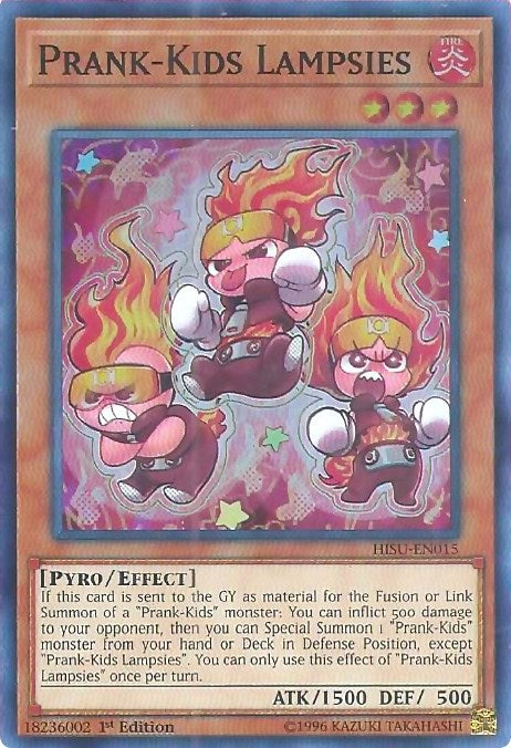 Prank-Kids Lampsies (15) (HISU) - YuGiOh Single