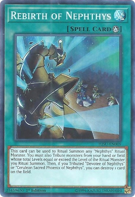 Rebirth of Nephthys (9) (HISU) - YuGiOh Single