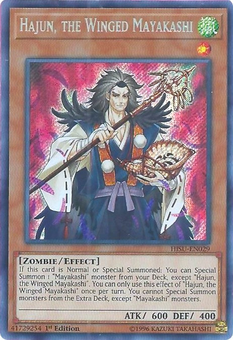 Hajun the Winged Mayakashi (29) (HISU) - YuGiOh Single