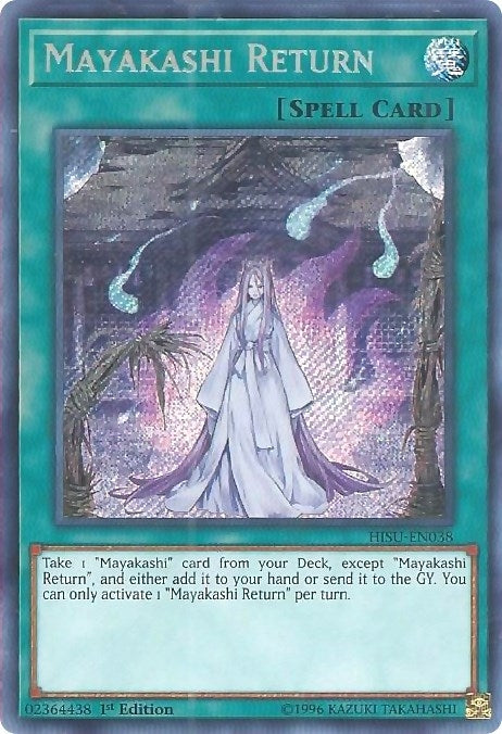 Mayakashi Return (38) (HISU) - YuGiOh Single