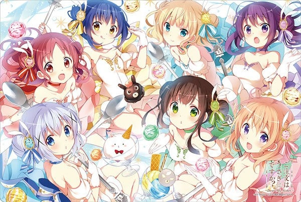 Bushiroad Rubber Mat Collection Vol.210: Is the Order a Rabbit? -My Dear Sister- (210) - Playmats Sealed