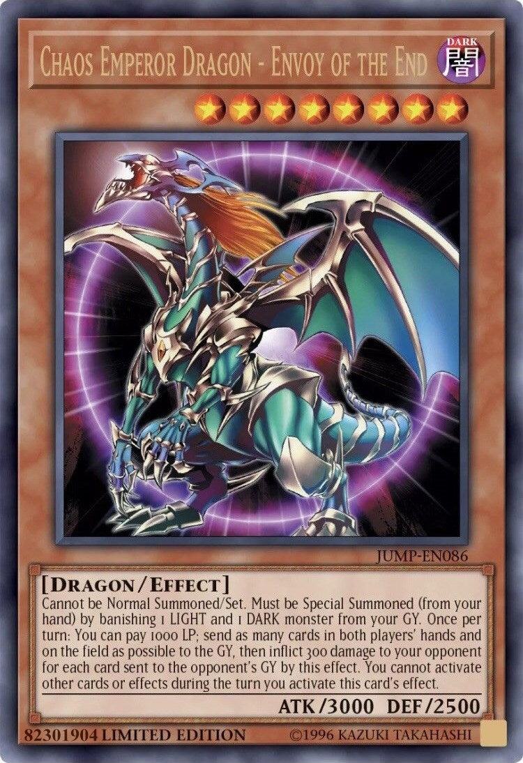 Chaos Emperor Dragon - Envoy of the End (86) (SJMP) - YuGiOh Single