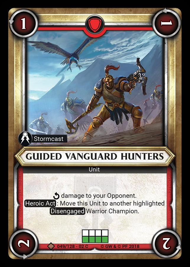 Guided Vanguard Hunters (Unclaimed) (WHAOSCO) - Warhammer Age of Sigmar Champions TCG Single