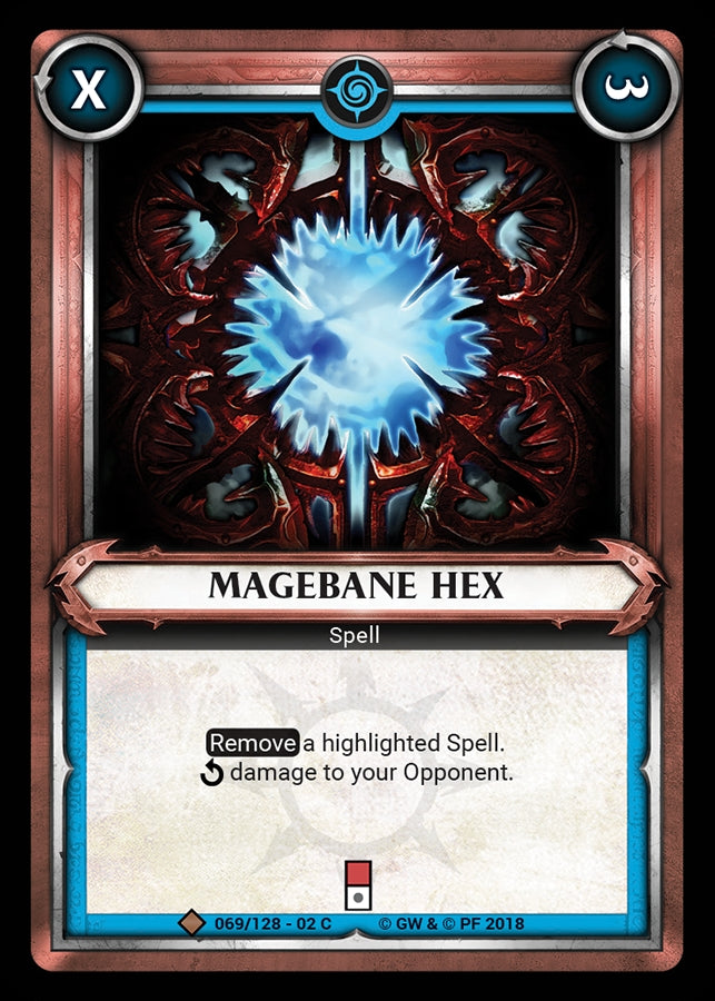 Magebane Hex (Unclaimed) (WHAOSCO) - Warhammer Age of Sigmar Champions TCG Single