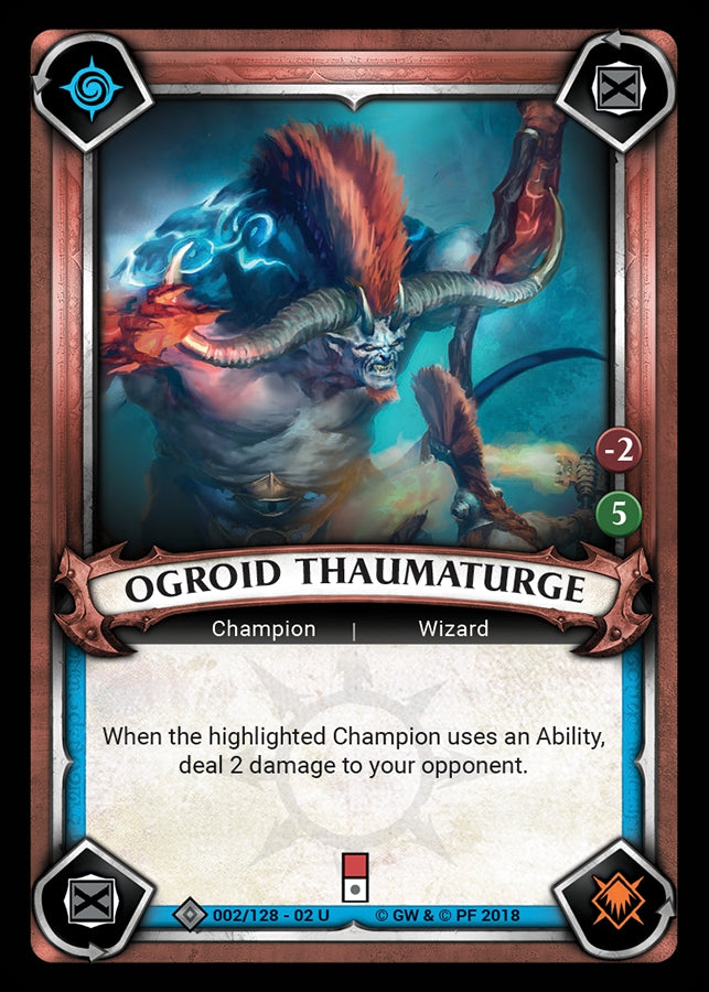 Ogroid Thaumaturge (Claimed) (WHAOSCO) - Warhammer Age of Sigmar Champions TCG Single