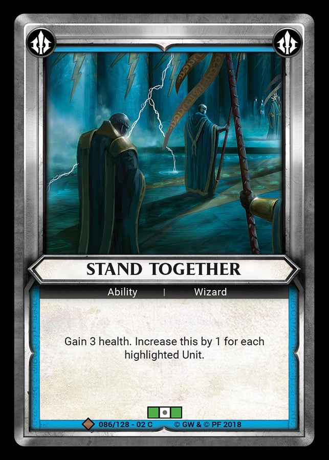 Stand Together (Unclaimed) (WHAOSCO) - Warhammer Age of Sigmar Champions TCG Single