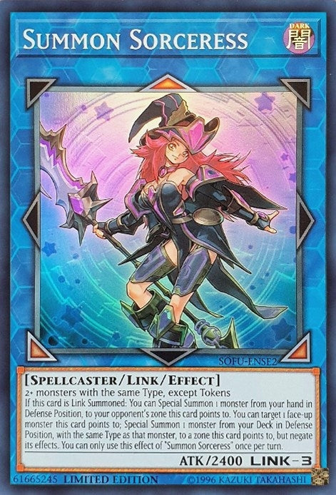 Summon Sorceress (2) (SOFU) - YuGiOh Single