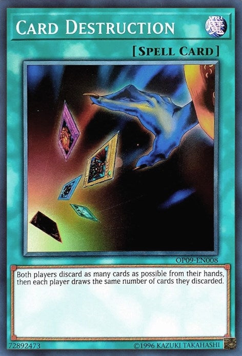Card Destruction (9008) (OP09) - YuGiOh Single