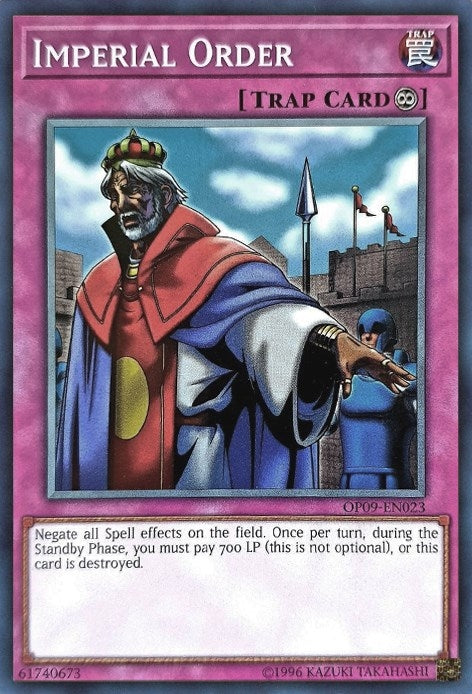 Imperial Order (9023) (OP09) - YuGiOh Single