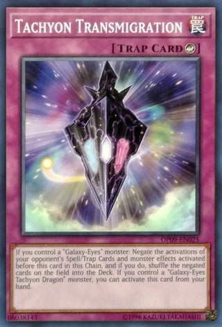 Tachyon Transmigration (9025) (OP09) - YuGiOh Single
