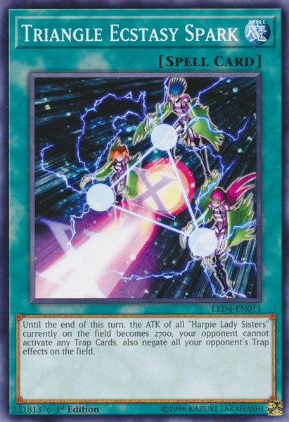 Triangle Ecstasy Spark (4011) (LED4) - YuGiOh Single
