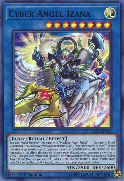 Cyber Angel Izana (4012) (LED4) - YuGiOh Single