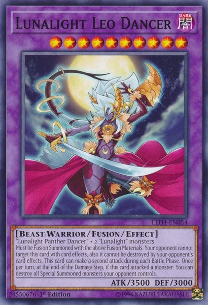 Lunalight Leo Dancer (4054) (LED4) - YuGiOh Single