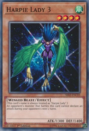 Harpie Lady 3 (203) (SS02) - YuGiOh Single
