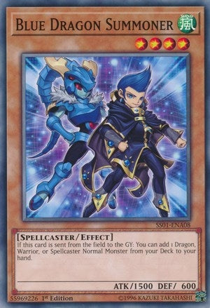 Blue Dragon Summoner (108) (SS01) - YuGiOh Single
