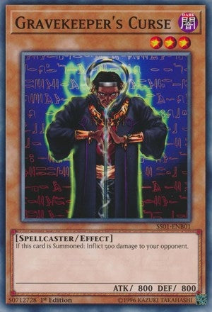 Gravekeeper’s Curse (101) (SS01) - YuGiOh Single