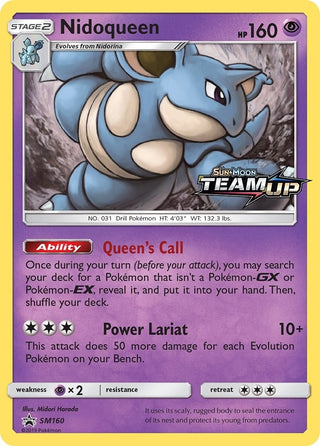 Image for Nidoqueen - SM160 (Prerelease) (SM160) (SM Promos) - Pokemon