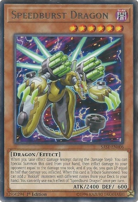 Speedburst Dragon (6) (SAST) - YuGiOh Single