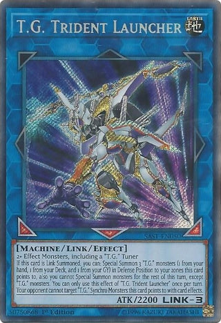 T.G. Trident Launcher (50) (SAST) - YuGiOh Single