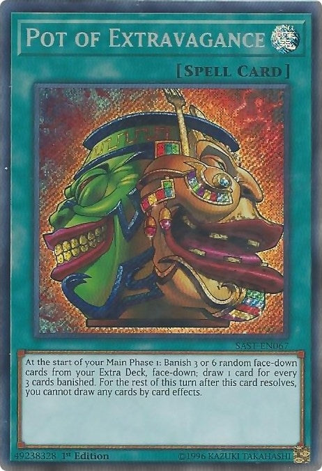 Pot of Extravagance (67) (SAST) - YuGiOh Single